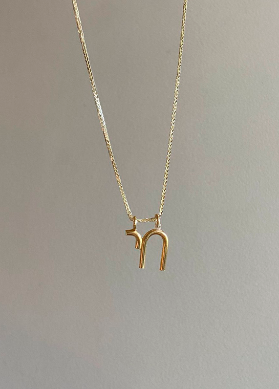 Chai 14k Gold Necklace