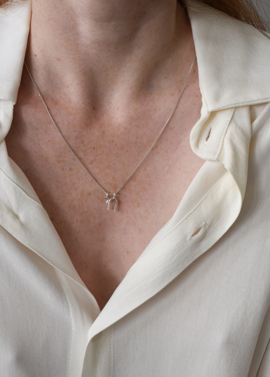 Chai Silver Necklace