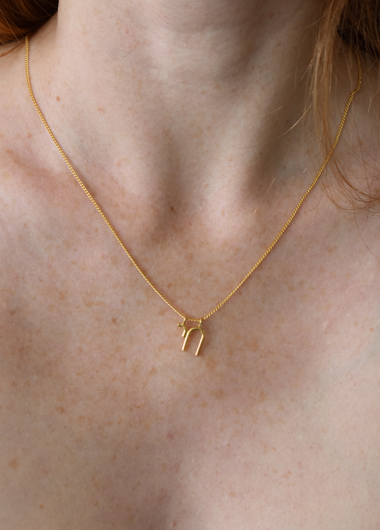 Chai 14k Gold Necklace