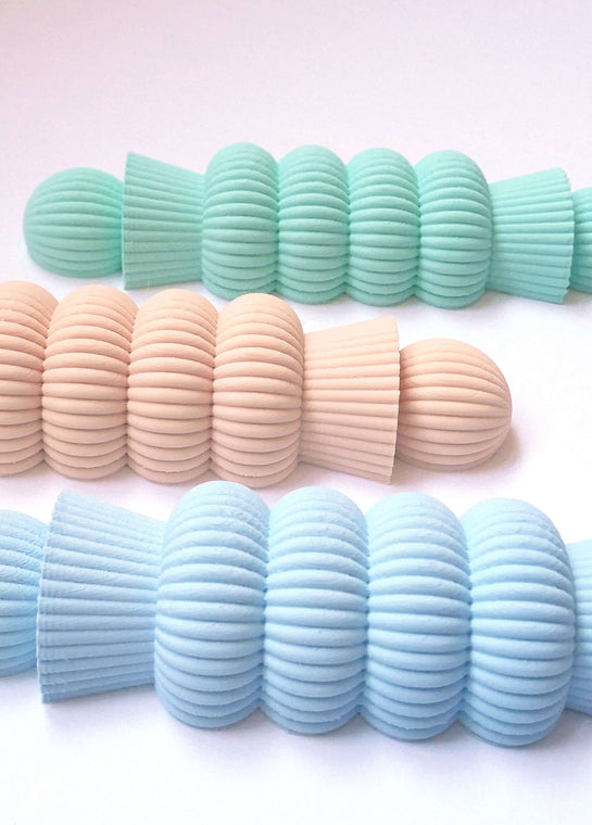 Rounded Mint Mezuzah