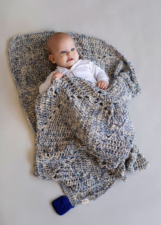 Granny-Square Quilt Kit