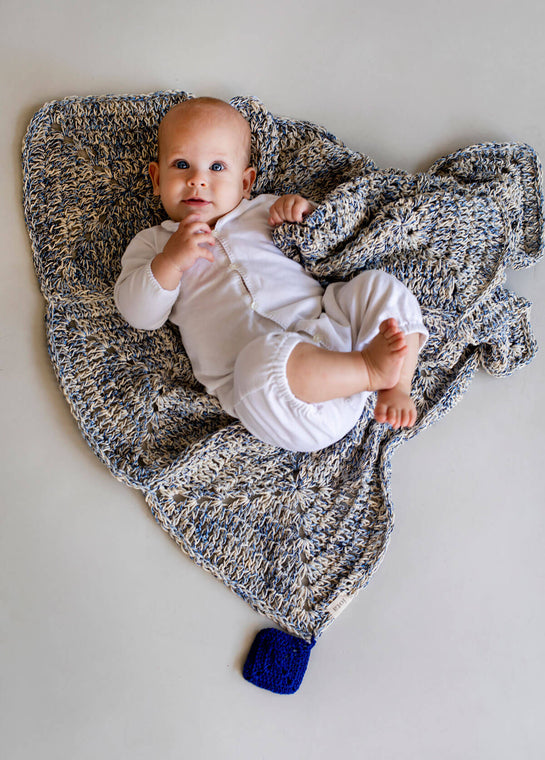 Granny-Square Quilt Kit