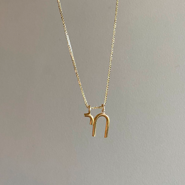 Chai 14k Gold Necklace