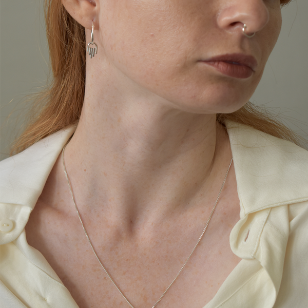 Chai Silver Necklace