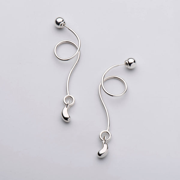 Nut Wave Earring