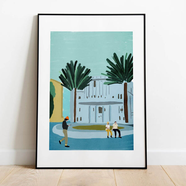 Bialik Square Print