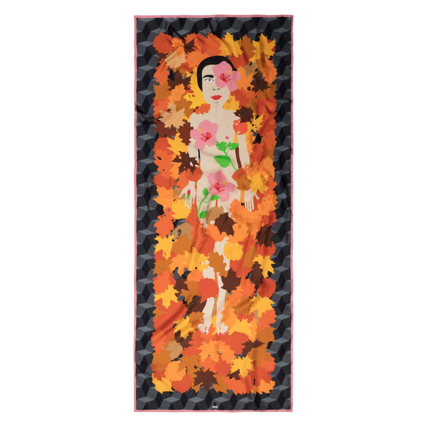 Fall Silk Scarf