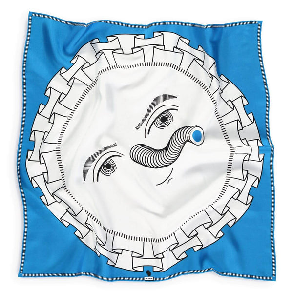 Rosette Blue Bandana