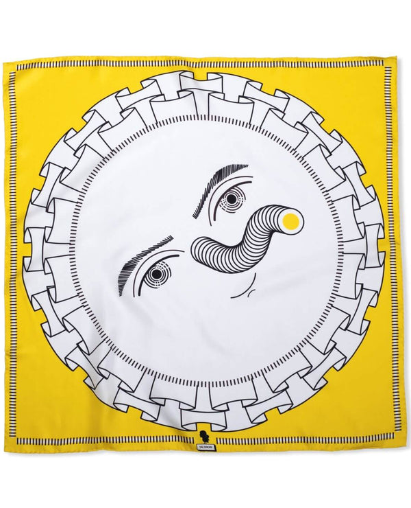 Rosette Yellow Bandana